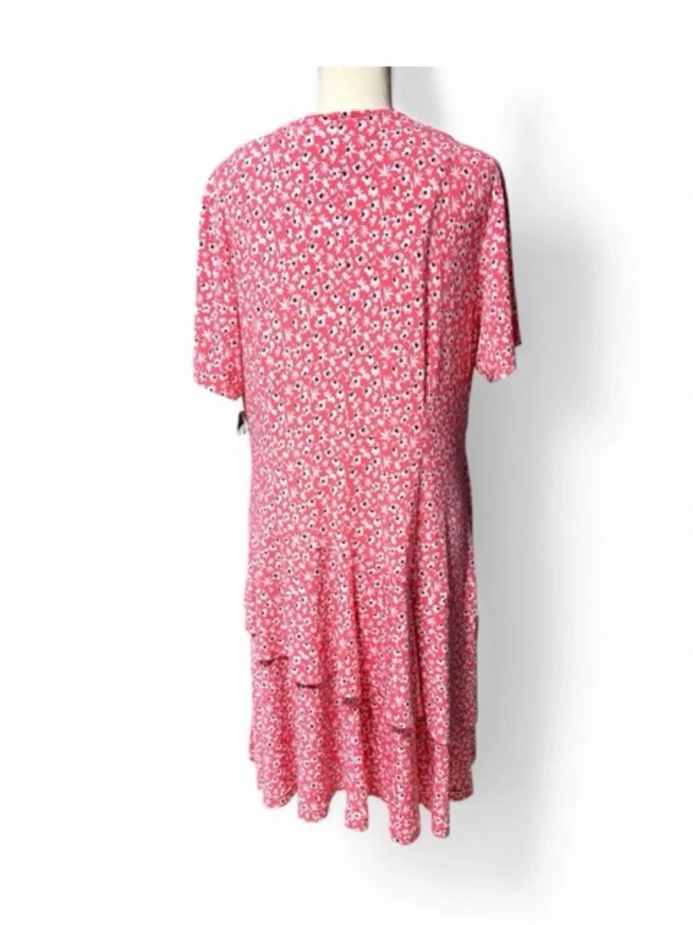 Signature By Robbie Bee Floral Surplice Fit And Flare‎ Dress